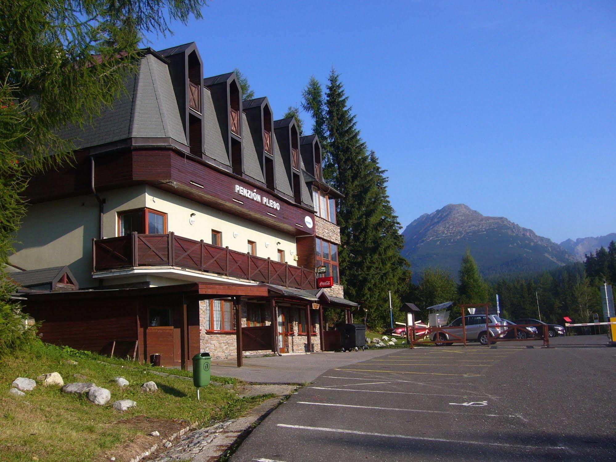 Penzion Pleso Štrbské Pleso Exteriör bild